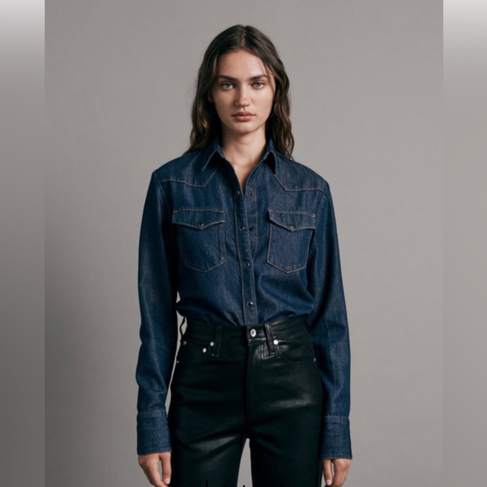 Rag&Bone, Wyatt Shirt, Color: Rinse, Size: S